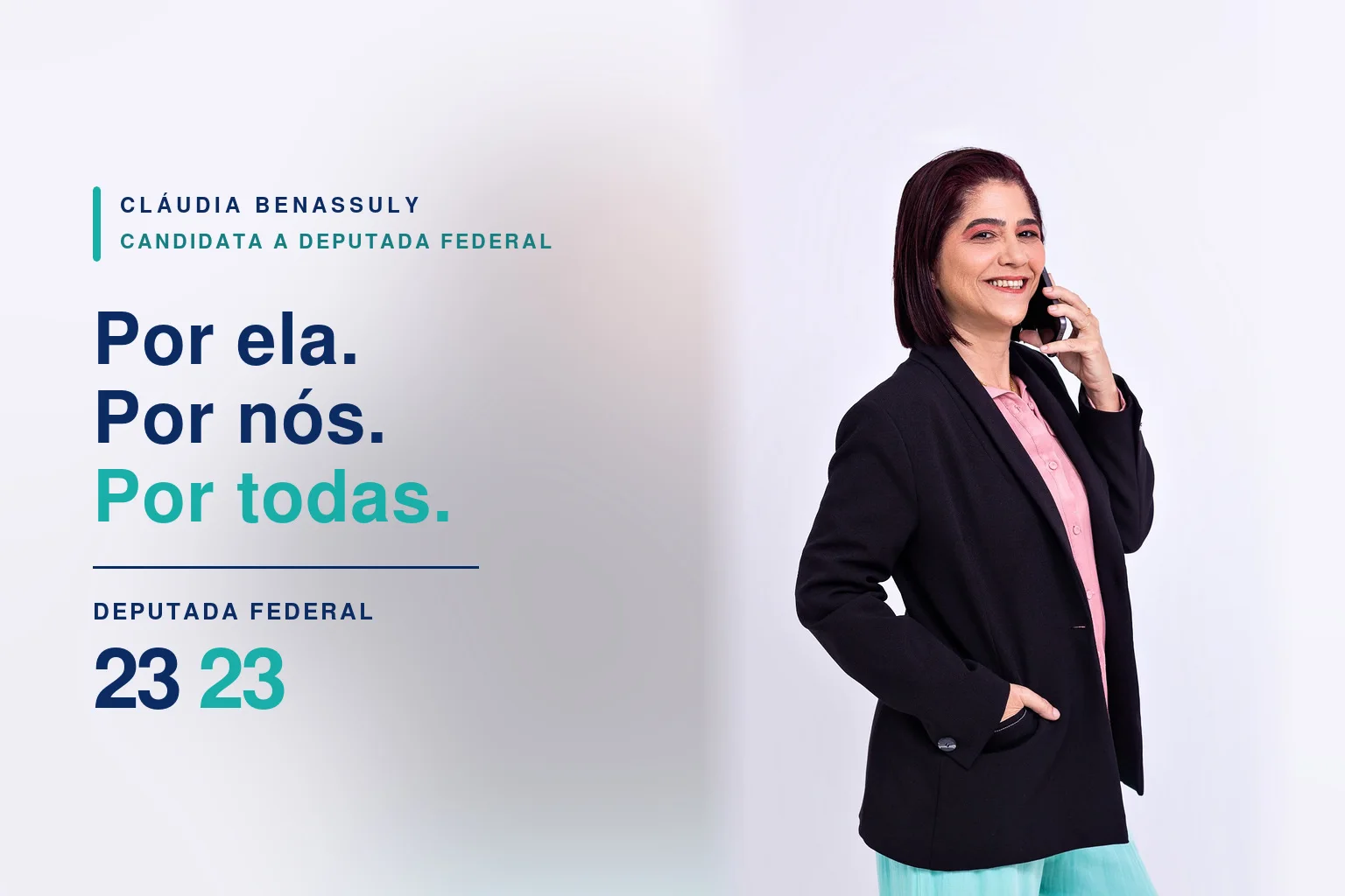 Tela real do portal de Claudia Benassuly